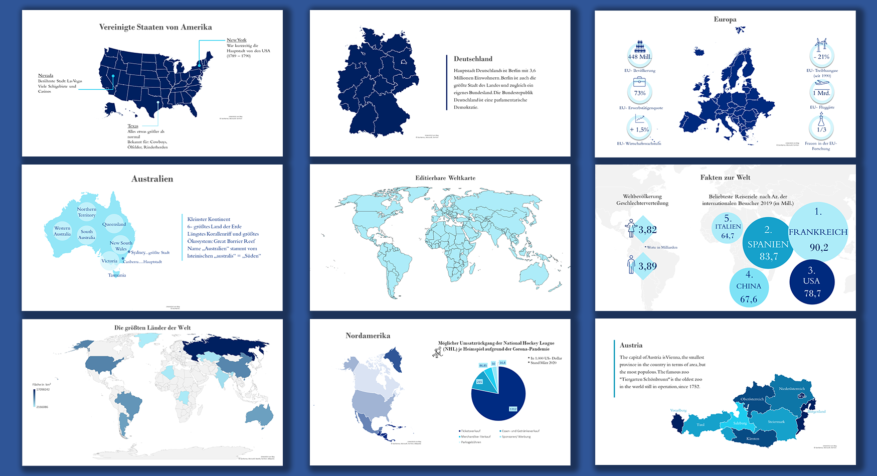 PowerPoint Karten kostenlos