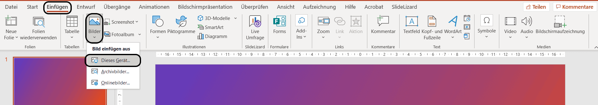 Datei suchen