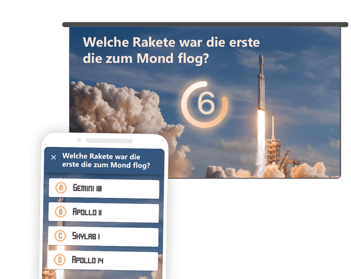 Interaktives Quiz mit SlideLizard