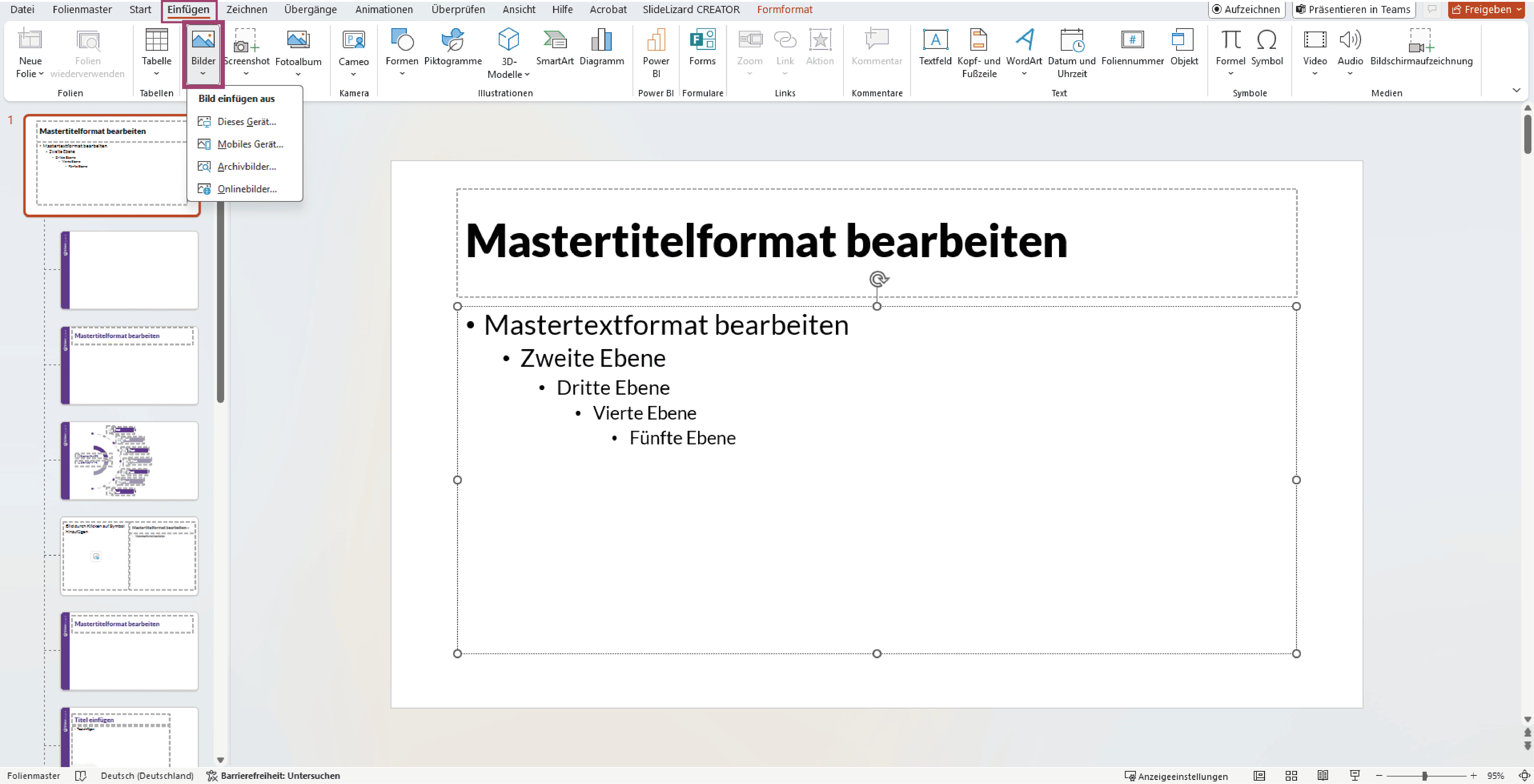 Logo in PowerPoint Präsentation einfügen