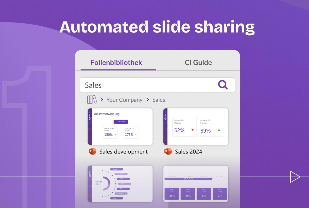 Automated slide release