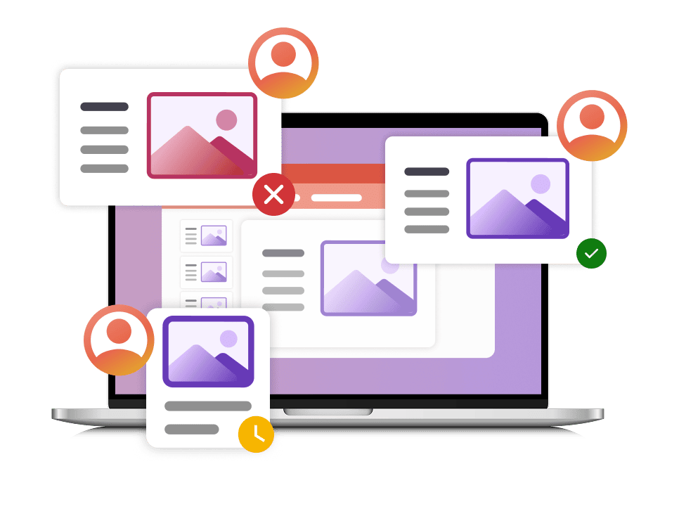 Slide library for businesses in PowerPoint