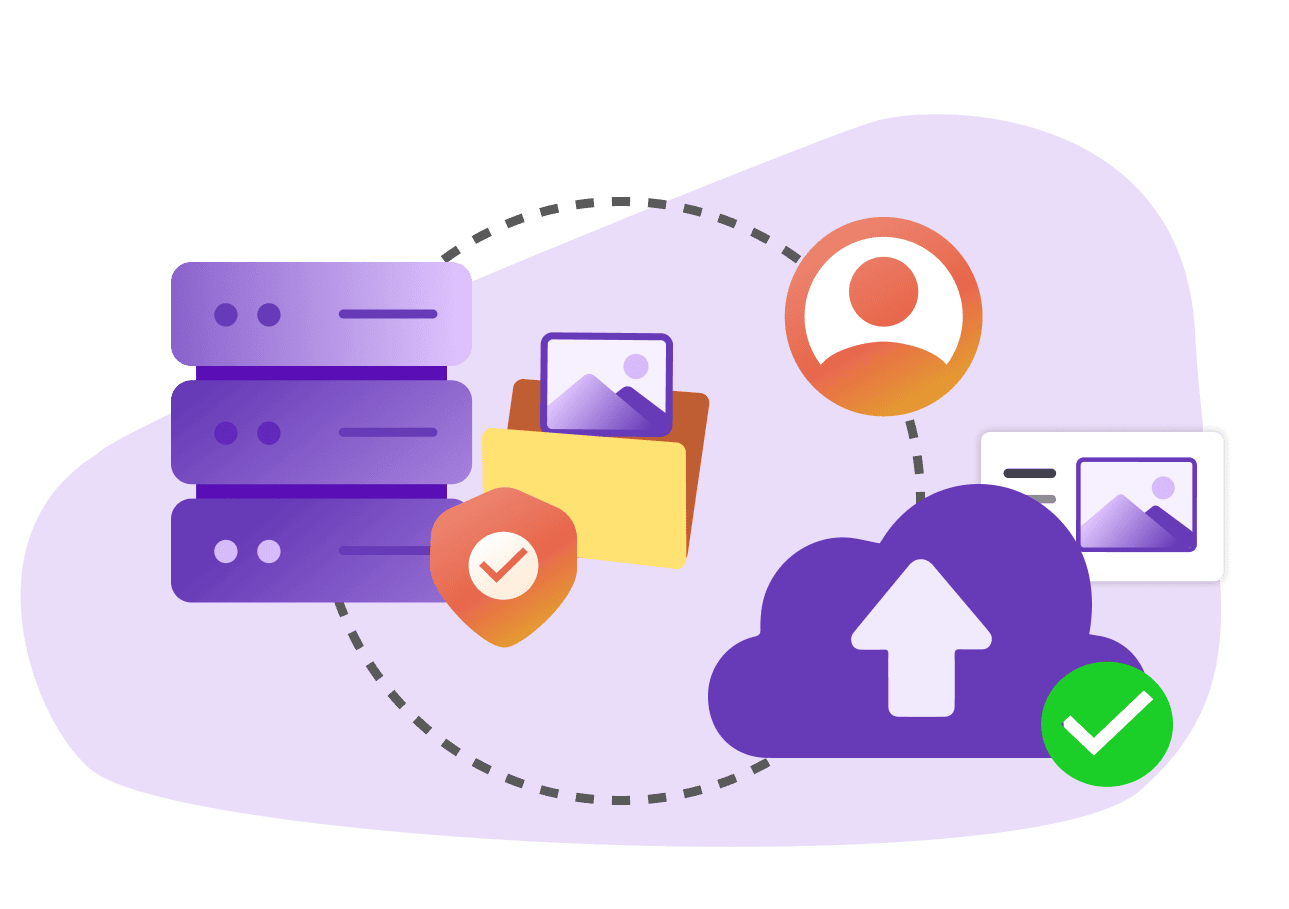 Cloud or on-premise for a slide library