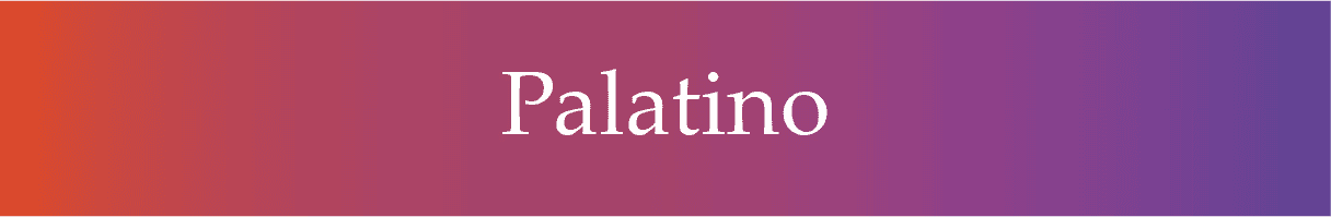 Font Palatino for PowerPoint