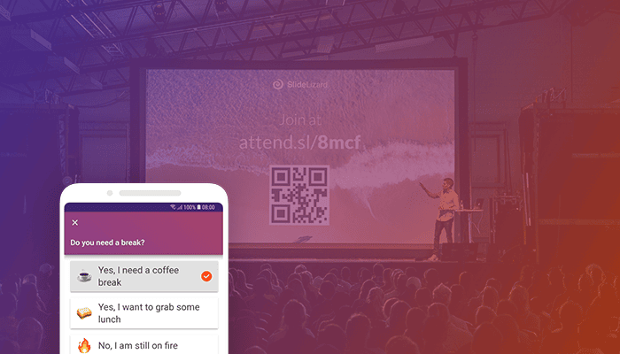 Create surveys with SlideLizard LIVE
